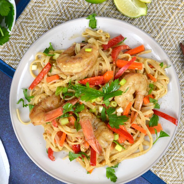 Pad Thaï aux crevettes