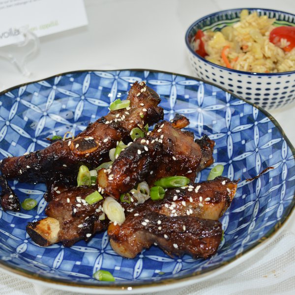 Spare ribs style asiatique